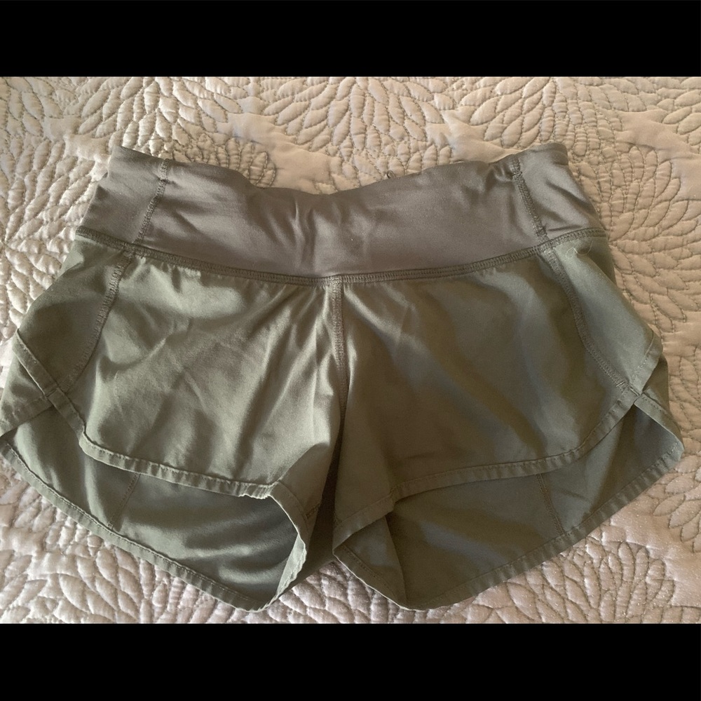 Lululemon Run: Speed Shorts Black Sz 2